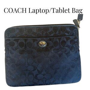 Coach Tablet Holder/ Pouch